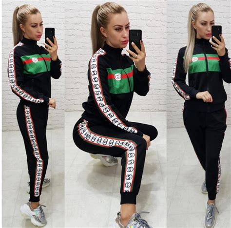 gucci sweatsuit for sale cheap|women's gucci sweatsuit.